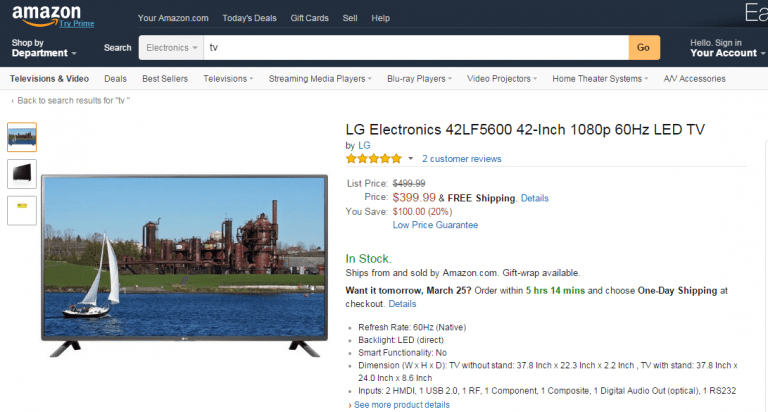 Comercio electrónico, precios en constante cambio