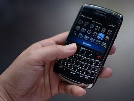 La cuota de mercado de Blackberry llega casi a cero