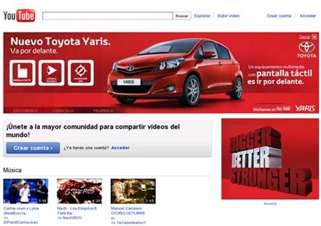 La inversión en publicidad para YouTube crece un 60% en este año