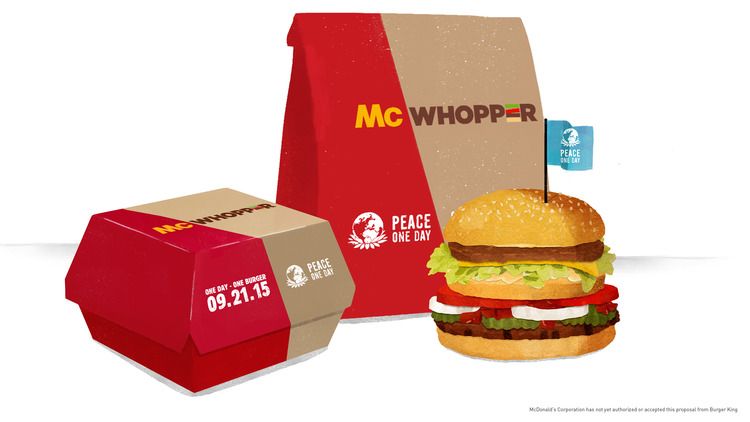 Burger King ofrece a McDonald’s crear un McWhopper