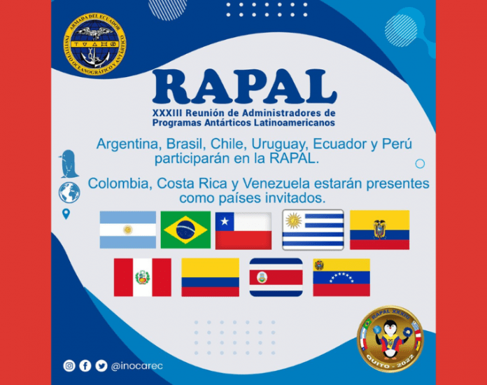 Quito será sede de la XXXIII reunión de países latinoamericanos con programas en Antártida