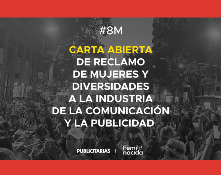 8M: Mujeres de la comunicación reiteran sus reclamos a la industria en una carta abierta y colaborativa