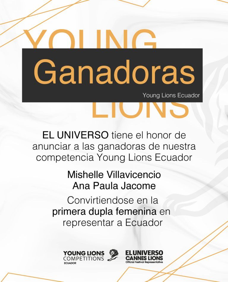 Ganadoras de Young Lions Ecuador