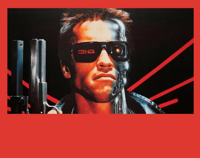 2023.05.09 De la ficción a la realidad o viceversa AI, IA, ficcion a realidad Arnold Schwarzenegger, Terminator